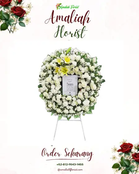 Krans Bunga Duka Giripurno